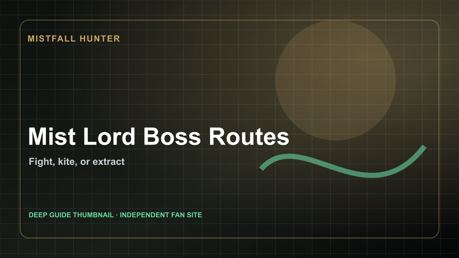 Mist Lord Boss Route Guide route guide artwork